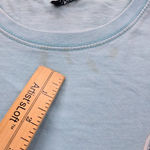 Daytona Beach Florida Tshirt Mens Extra Large Blue Surf Dog Long Sleeve Tee - Picture 6 of 13